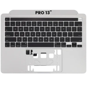 Top Case with Keyboard (ANSI US) For MacBook Pro 13" A2289 (2020) (OEM New) (Silver)