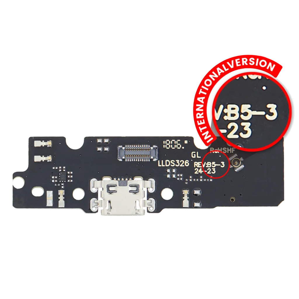 Charging Port Assembly For Motorola Moto E5 Plus (XT1924 / 2018) / E5 Supra (XT1924-6 / 2018) (International Version) (Aftermarket Plus)