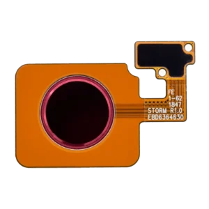 Home Button Fingerprint Sensor With Flex For LG G8 ThinQ / LG V50 ThinQ (Red)