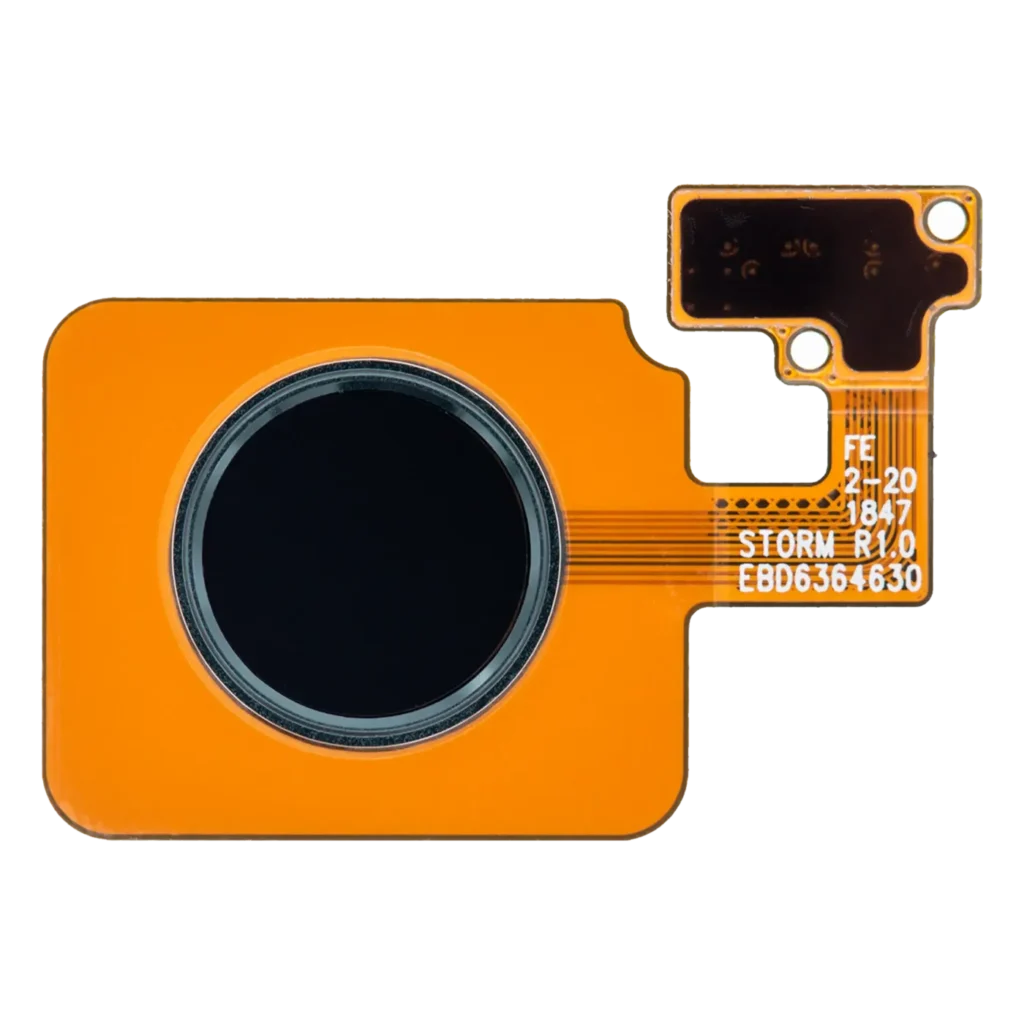 Home Button Fingerprint Sensor With Flex For LG G8 ThinQ / LG V50 ThinQ (Black)