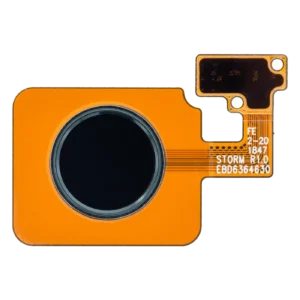 Home Button Fingerprint Sensor With Flex For LG G8 ThinQ / LG V50 ThinQ (Black)