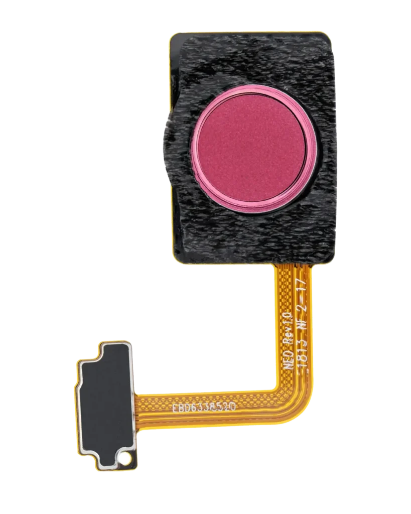 Home Button With Fingerprint Sensor Flex Cable For LG G7 ThinQ (Raspberry Rose)