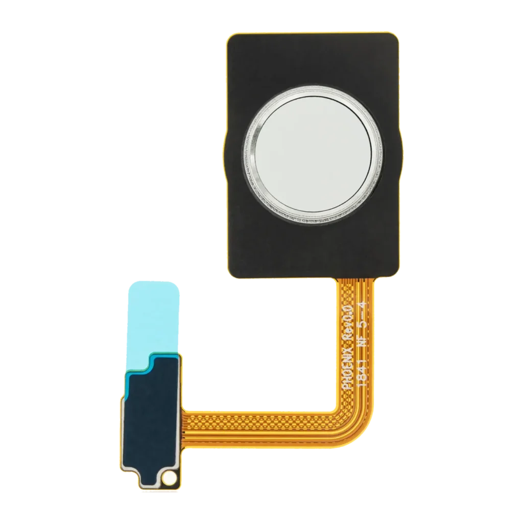 Home Button With Fingerprint Sensor Flex Cable For LG G7 ThinQ (Silver)