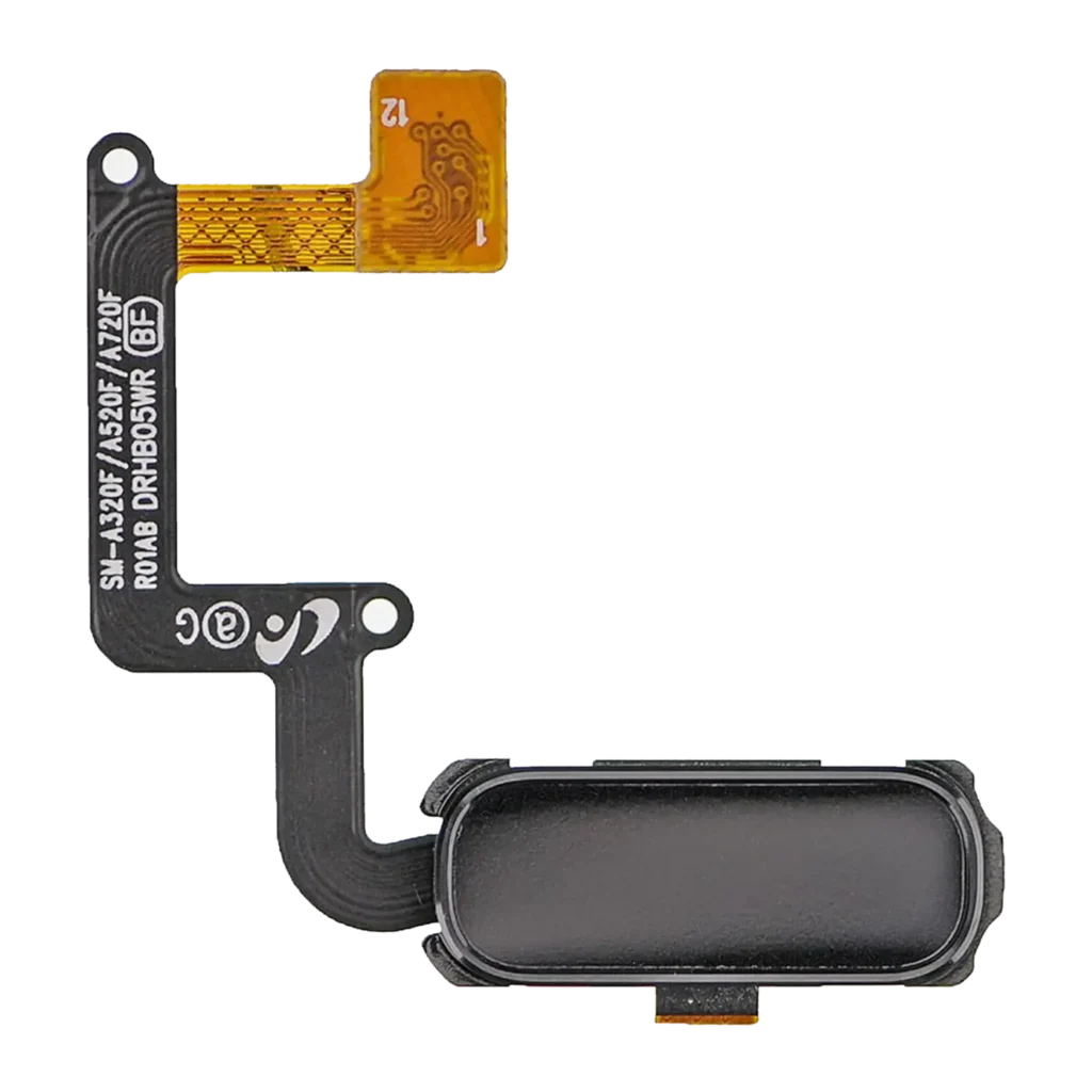 Fingerprint Reader With Flex Cable For Samsung Galaxy A3 (A320 / 2017) / A5 (A520 / 2017) / A7 (A720 / 2017) (Black)
