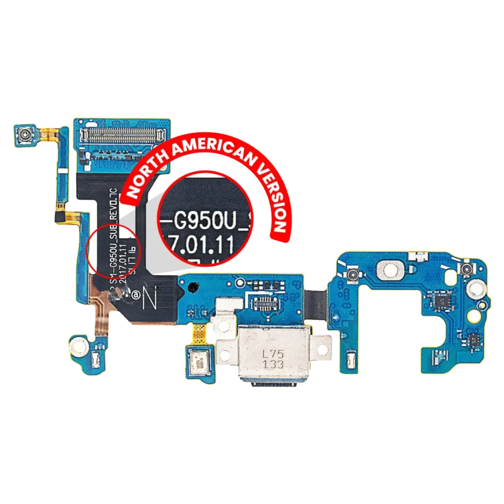 Charging Port With Flex Cable For Samsung Galaxy S8 (G950U) (US Version)