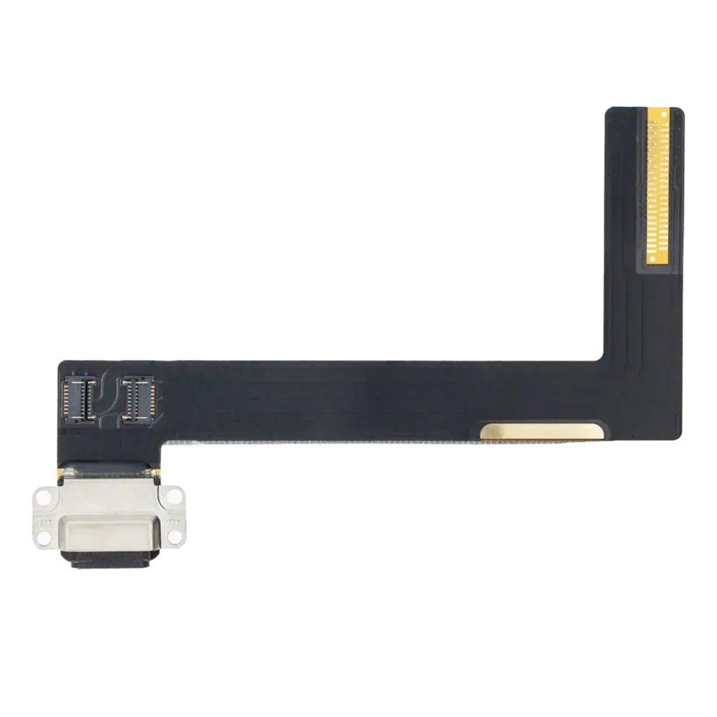 Charging Port Flex Cable For iPad Air 2 (Aftermarket Plus) (Black)