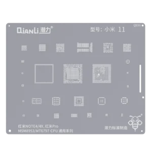 Bumblebee Stencil (QS39) For Xiaomi Redmi Note 4 / 4X / Redmi Pro (MSM8953/MT6797) CPU Universal Series (Qianli)