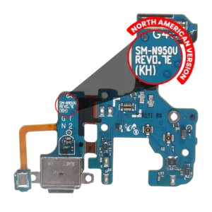 Charging Port With Flex Cable For Samsung Galaxy Note 8 (N950U) (North America Version) (Service Pack)