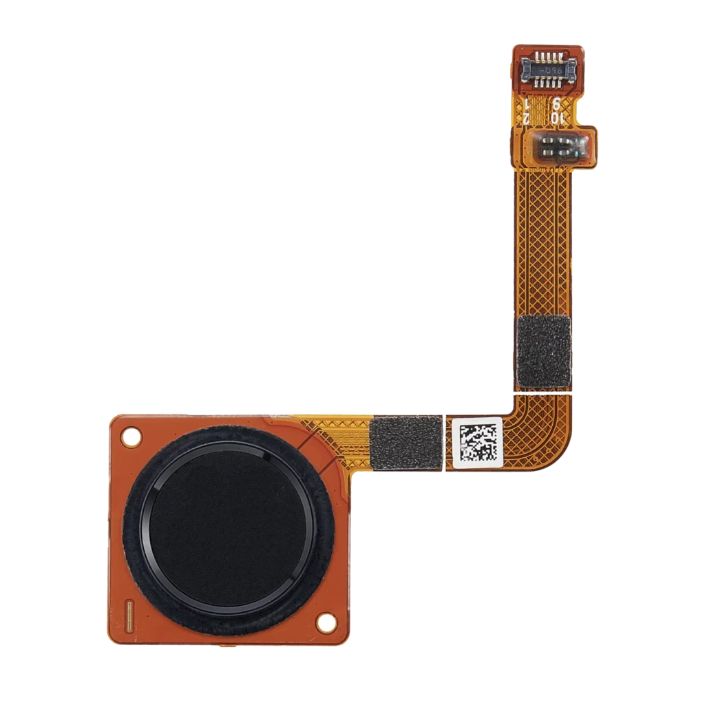 Home Button With Fingerprint Sensor Flex Cable For Motorola Moto G7 (XT1962 / 2019) (Ceramic Black)