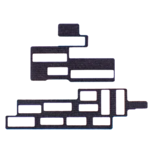 Mainboard Inline Insulator Sticker For iPhone 12 Mini (2 Piece Set) (10 Pack)