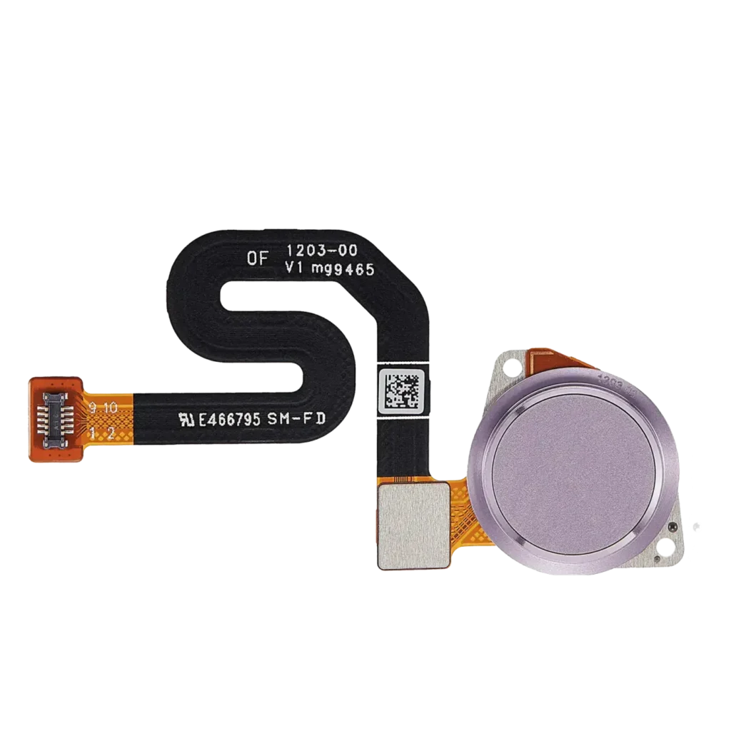 Fingerprint Scanner With Flex For Motorola Moto G7 Power (XT1955 / 2019) (Iced Violet)