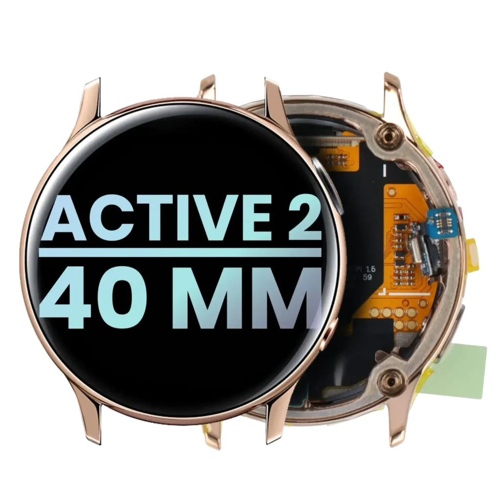 LCD Assembly For Samsung Galaxy Watch Active 2 (40MM) (LTE Version) (Service Pack) (Gold)