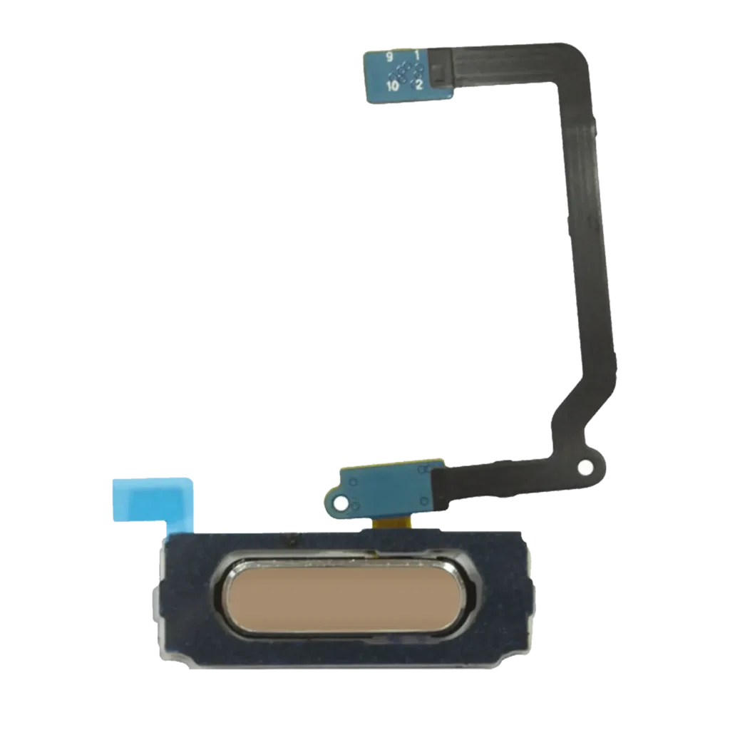 Home Button With Flex Cable For Samsung Galaxy S5 (Gold)