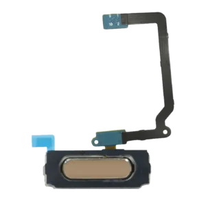 Home Button With Flex Cable For Samsung Galaxy S5 (Gold)