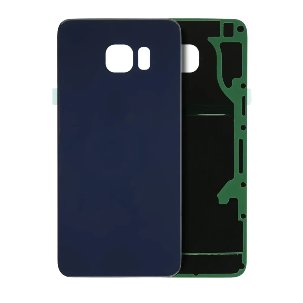 Back Cover Glass For Samsung Galaxy S6 Edge Plus (No Logo) (Aftermarket Plus) (Black Sapphire)