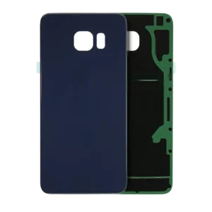 Back Cover Glass For Samsung Galaxy S6 Edge Plus (No Logo) (Aftermarket Plus) (Black Sapphire)
