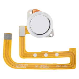 Fingerprint Reader With Flex Cable For Motorola Moto G Fast (XT2045-3 / 2020) (Pearl White)