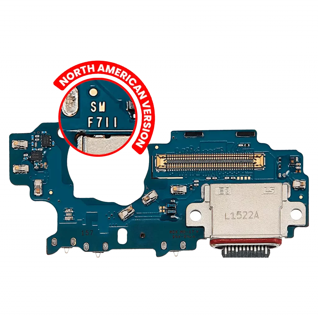 Charging Port Board For Samsung Galaxy Z Flip 3 5G (F711U) (US Version) (Premium)