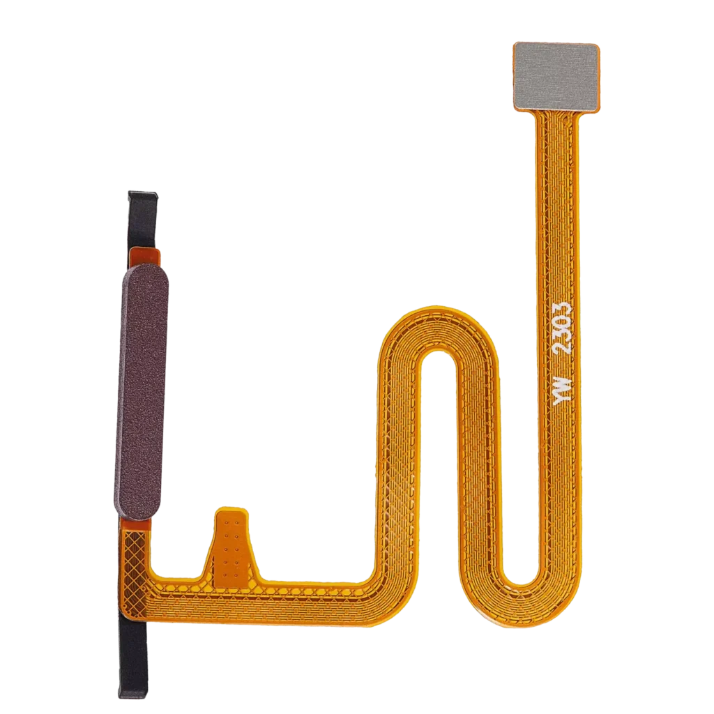 Fingerprint Reader With Flex Cable For Samsung Galaxy A14 (A145P / 2023) (Dark Red)