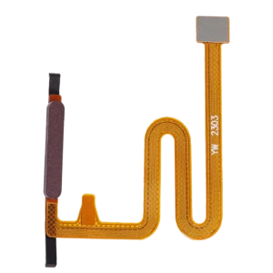 Fingerprint Reader With Flex Cable For Samsung Galaxy A14 (A145P / 2023) (Dark Red)
