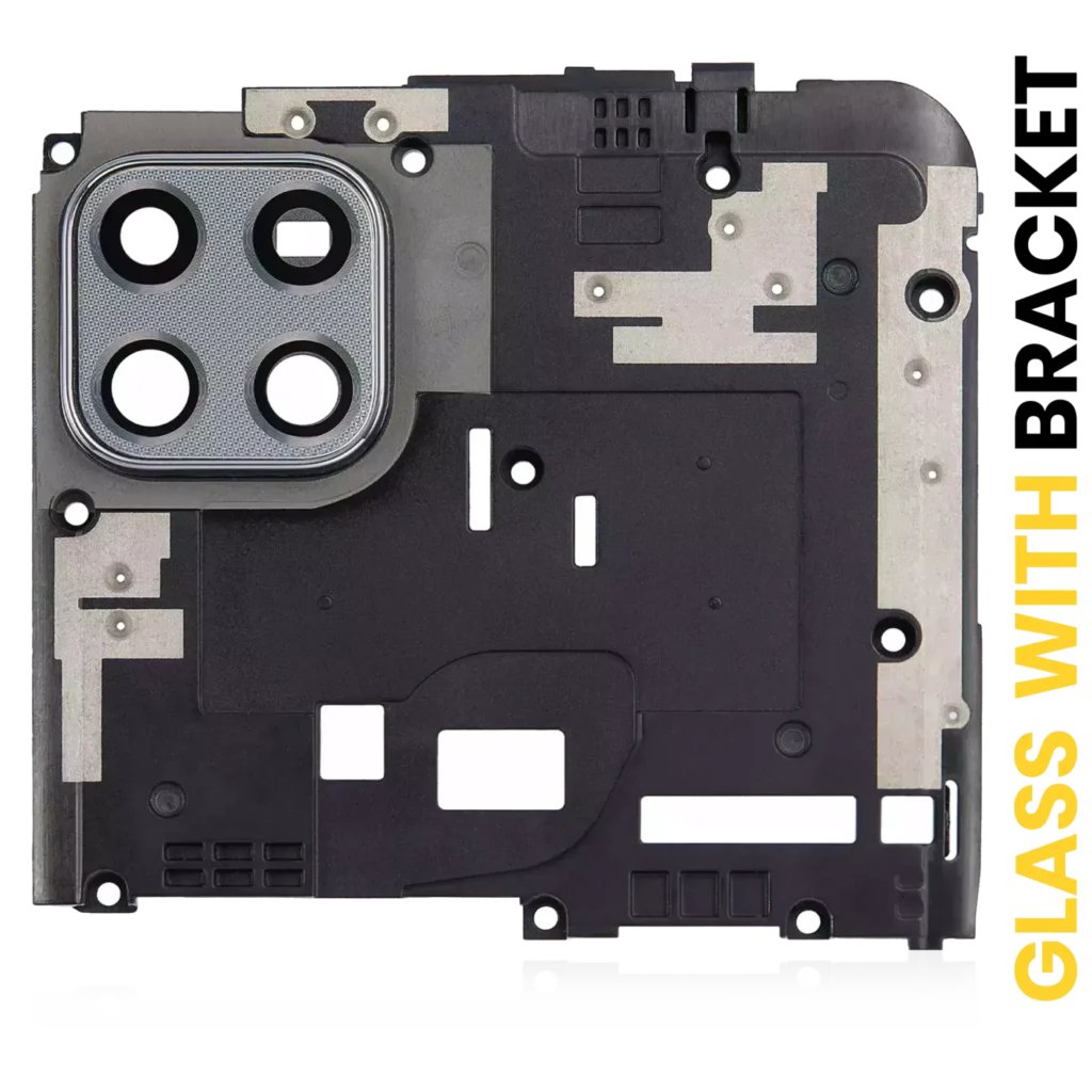 Back Camera Lens With Bracket For Motorola Moto G 5G (XT2113-3 / 2020) / One 5G Ace (XT2113-1/2 / 2021) (Frosted Silver)
