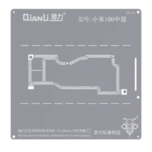 Bumblebee Stencil (QS130) For Xiaomi 10 Ultra Middle Layered (Qianli)