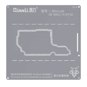 Bumblebee Stencil (QS128) For Samsung Note 20 SM-N981UN Middle Layer (Qianli)