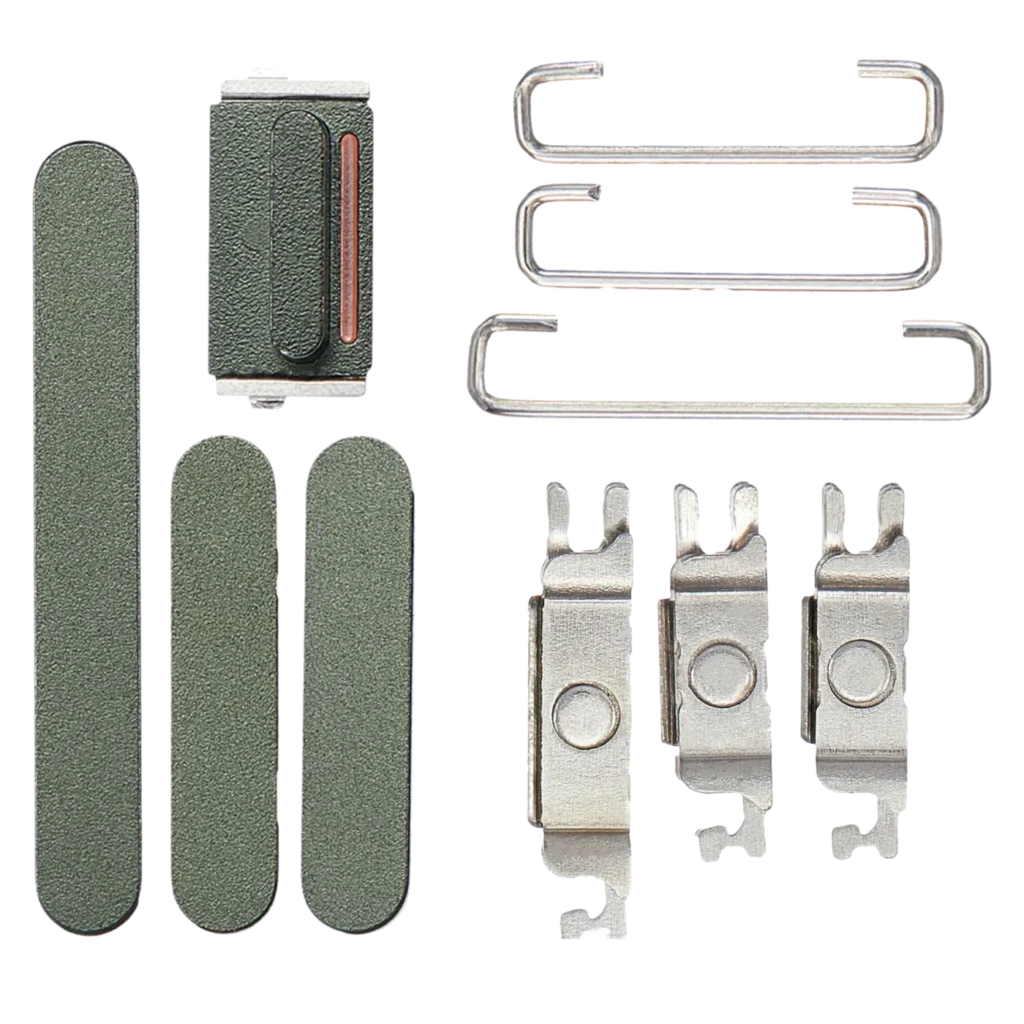 Hard Buttons (Power / Volume / Switch) For iPhone 13 / 13 Mini (Green)