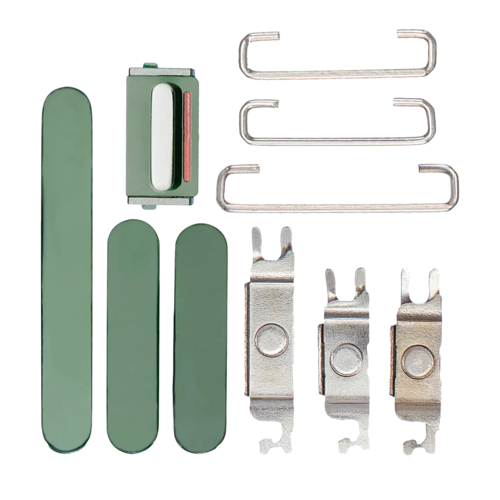 Hard Buttons (Power / Volume / Switch) For iPhone 13 Pro / 13 Pro Max (Alpine Green)