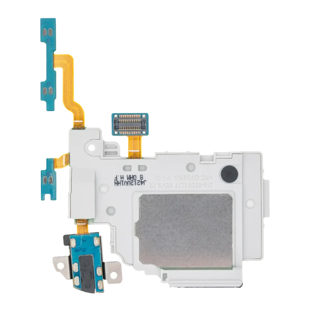 Loudspeaker With Headphone Jack And Power Volume Flex Cable For Samsung Galaxy Tab Pro 10.1" (T520 / T525) (2014)