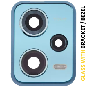 Back Camera Lens With Bracket / Bezel For Xiaomi Redmi Note 12 Pro 5G (Blue)