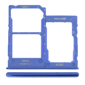 Dual Sim Card Tray For Samsung Galaxy A41 (A415 / 2020) (Prism Crush Blue)