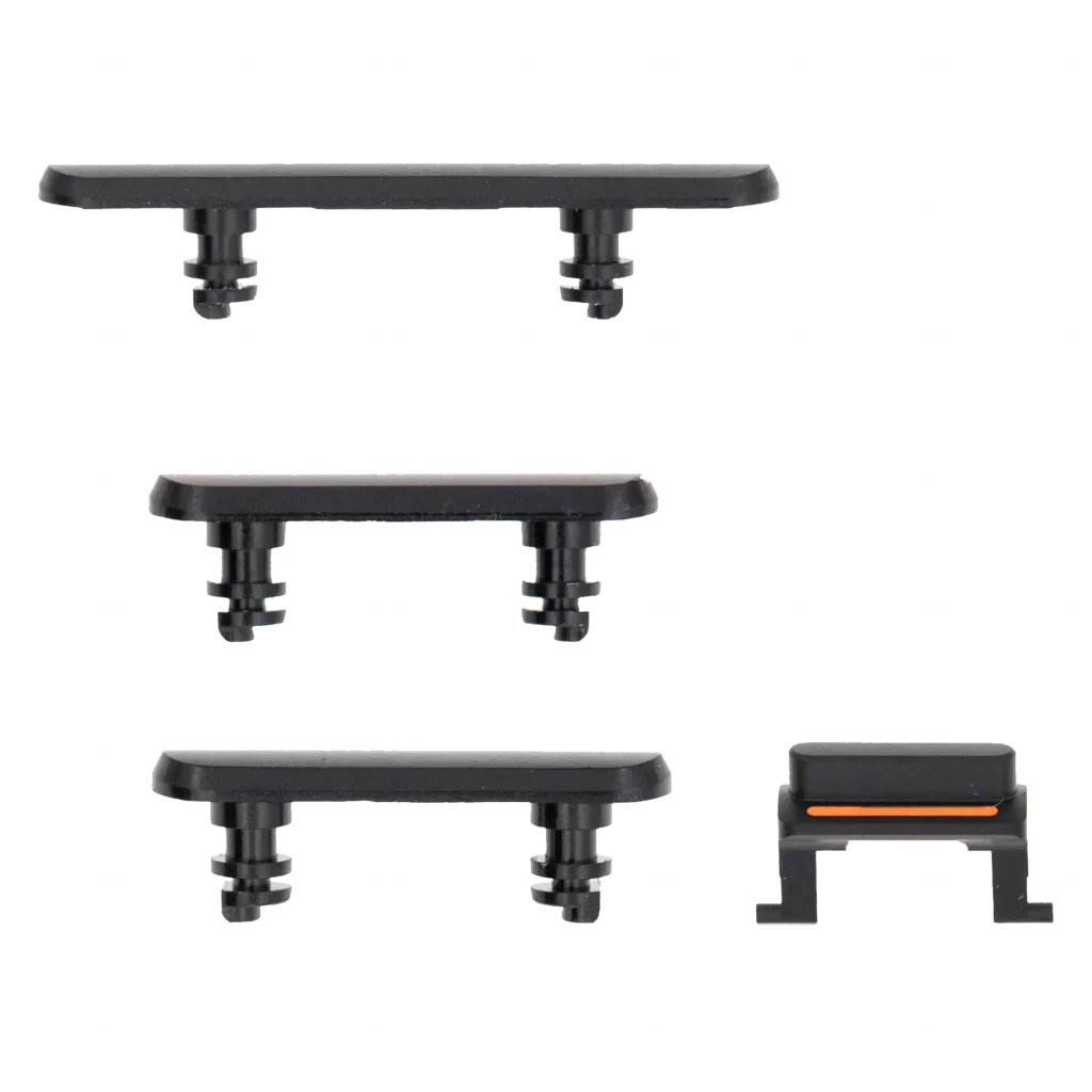Hard Buttons (Power / Volume / Switch) For iPhone XR (Black)