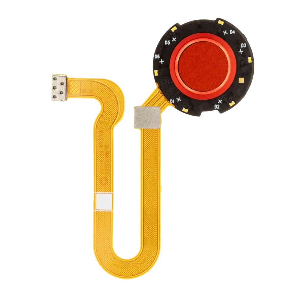 Fingerprint Reader With Flex Cable For Motorola One Hyper (XT2027 / 2020) (Dark Amber)
