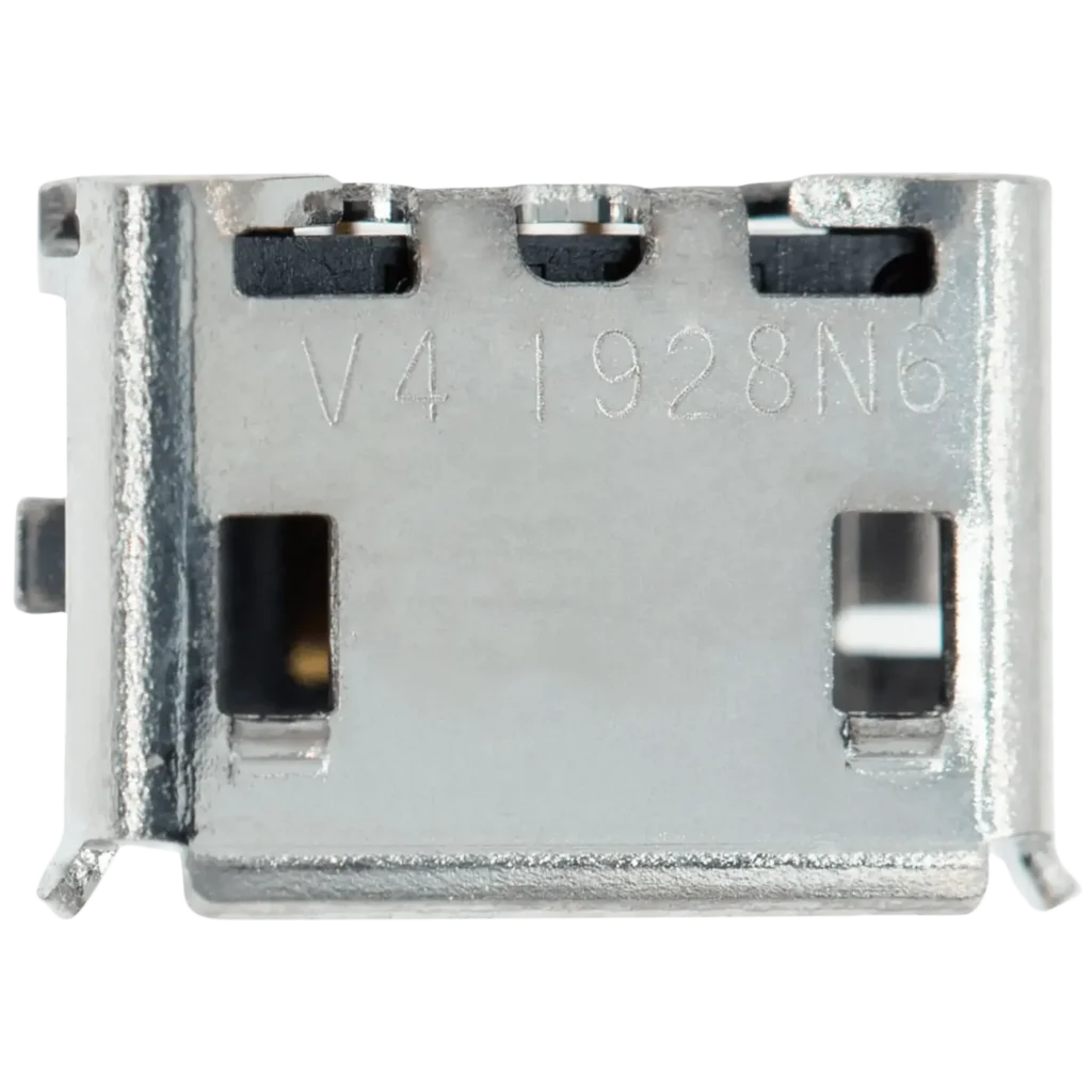 Charging port soldering required - 05 Pin - Micro B - 2 Anchor Points (C007)