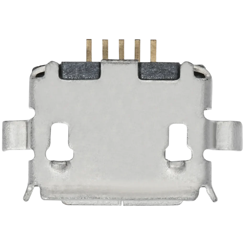 Charging port soldering required - 05 Pin - Micro B - 2 Anchor Points (C014)