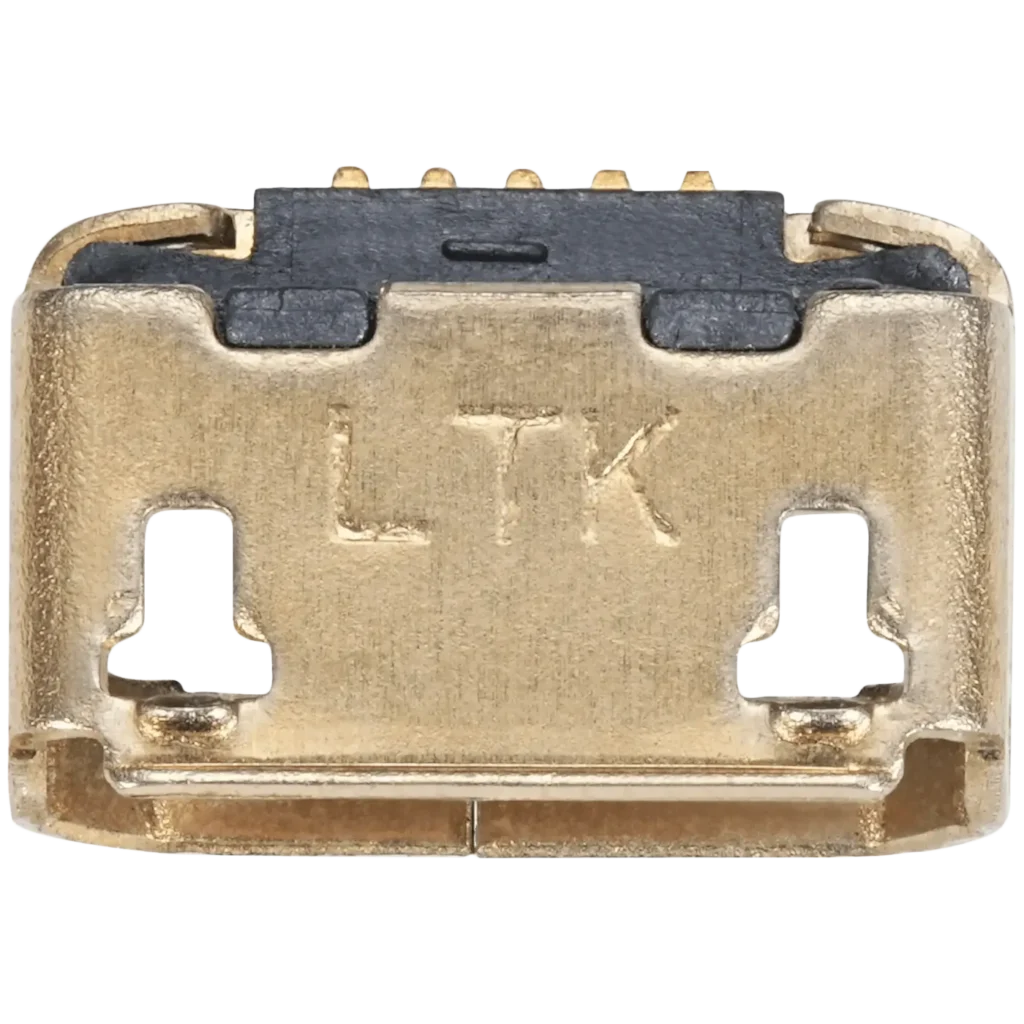 Charging port soldering required - 05 Pin - Micro B - 2 Anchor Points (C015)