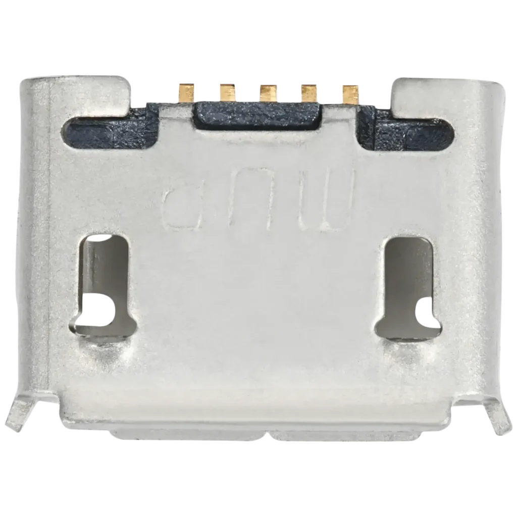 Charging port soldering required - 05 Pin - Micro B - 2 Anchor Points (C017)