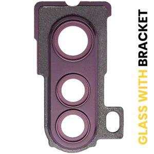 Back Camera Lens With Bracket For Motorola Edge Plus (XT2061 / 2020) (Smokey Sangria)