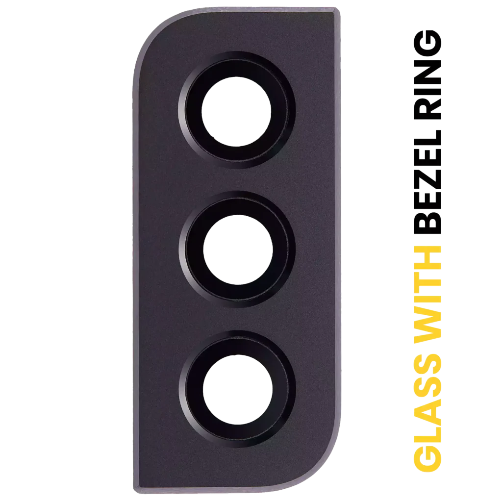 Back Camera Lens With Bezel Ring For Samsung Galaxy S22 / S22 Plus (Phantom Black)