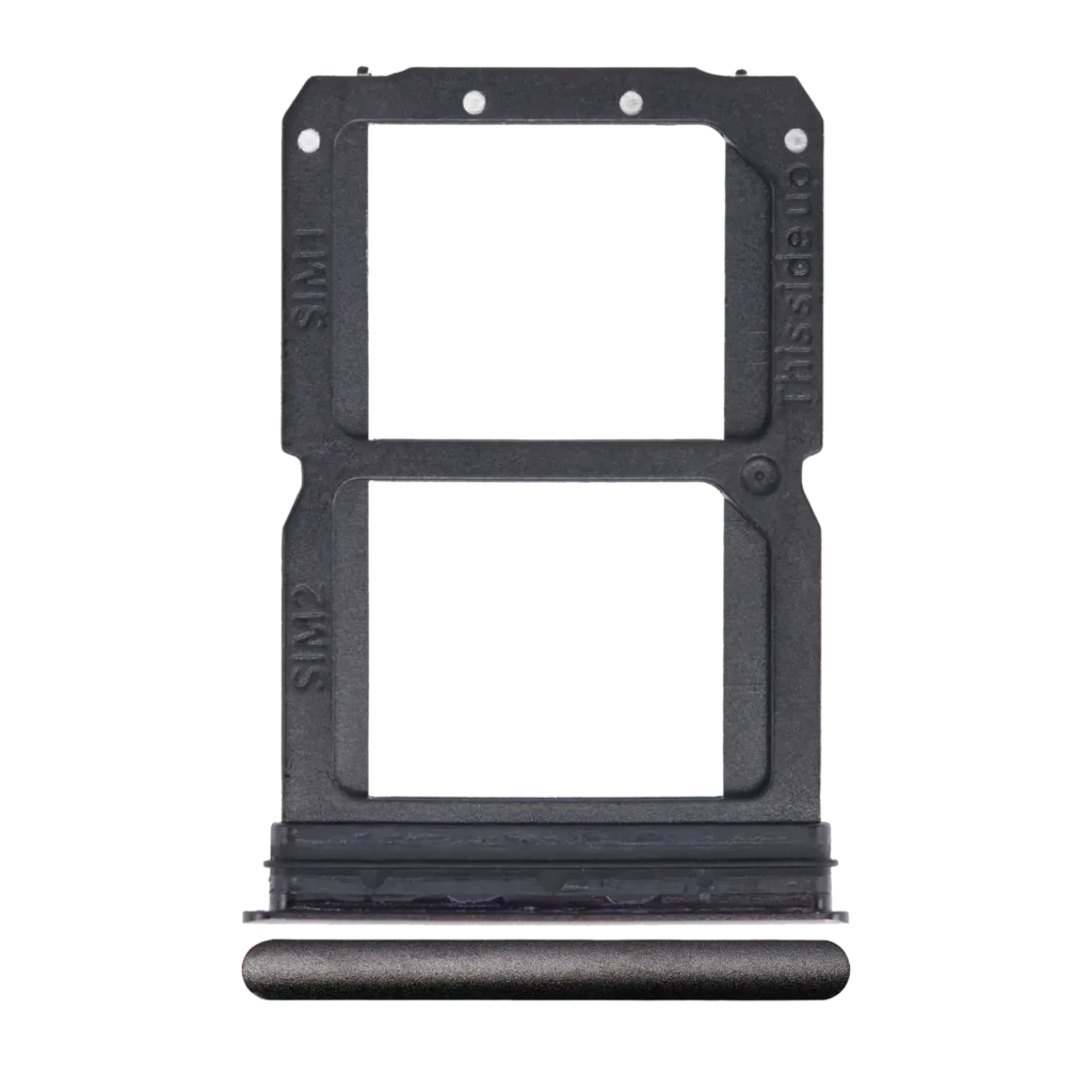 Dual Sim Card Tray For OnePlus 6T (A6010 / A6013) (Midnight Black)