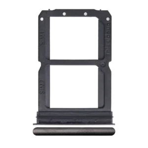 Dual Sim Card Tray For OnePlus 6T (A6010 / A6013) (Midnight Black)