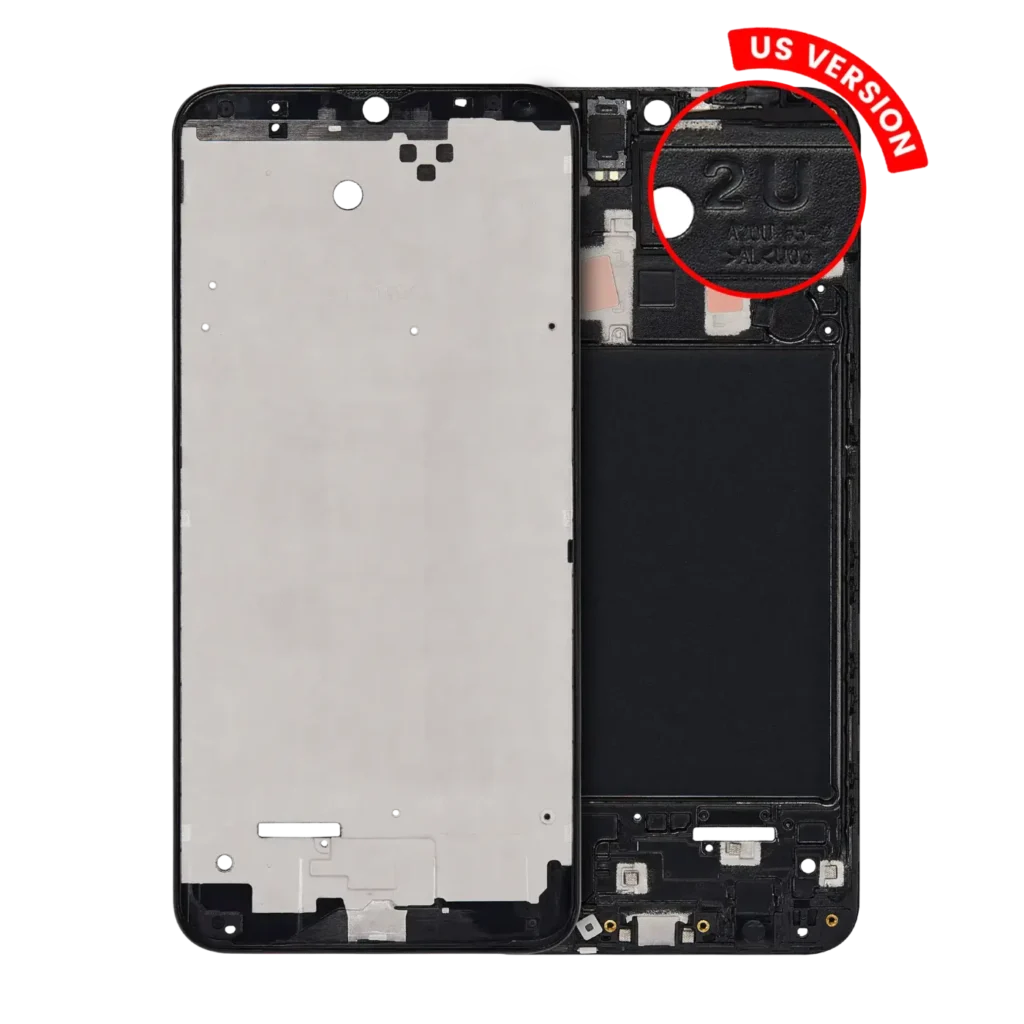 LCD-Frame For Samsung Galaxy A20 (A205 / 2019) (US Version)