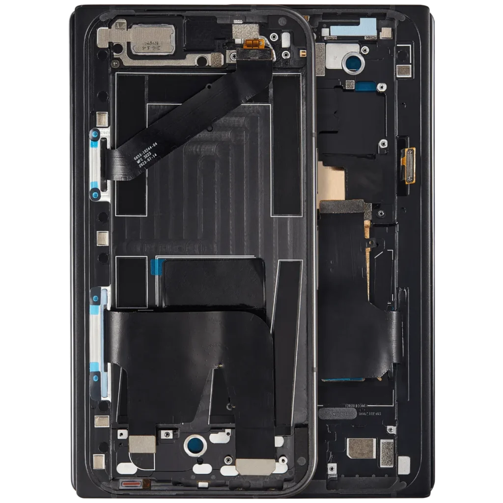 Mid-Frame Housing For Google Pixel 9 Pro Fold (Premium) (Obsidian)