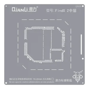 Bumblebee Stencil (QS132) For OPPO Find X2 Middle Layered (Qianli)