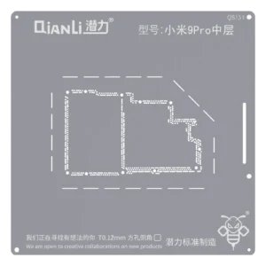 Bumblebee Stencil (QS131) For Xiaomi 9 Pro Middle Layered (Qianli)