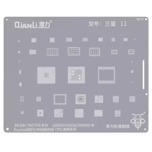 Bumblebee Stencil (QS50) For Samsung S8 / S8+ / Note 8 (Exynos 8895) (MSM8998) CPU Universal Series (Qianli)