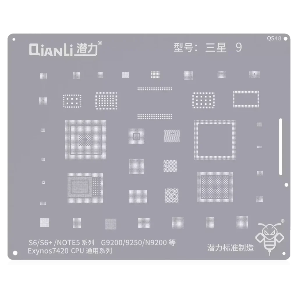 Bumblebee Stencil (QS48) For Samsung S6 / S6 Plus / Note 5 (Exynos7420) CPU Universal Series (Qianli)