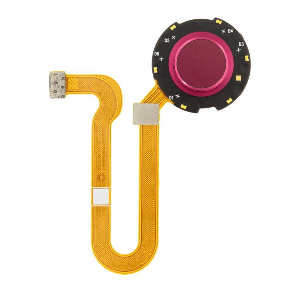 Fingerprint Reader With Flex Cable For Motorola One Hyper (XT2027 / 2020) (Fresh Orchid)