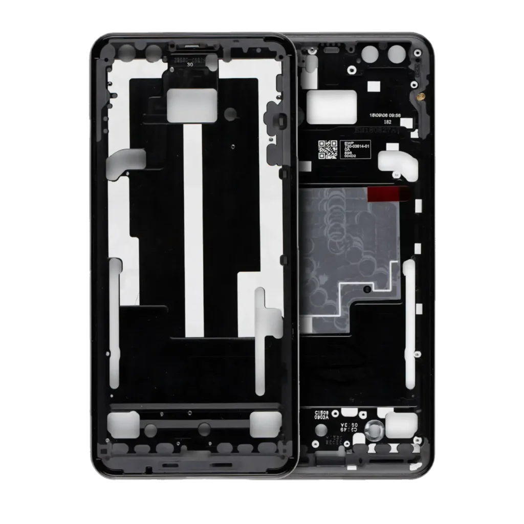 Mid-Frame Housing For Google Pixel 3 (Black)